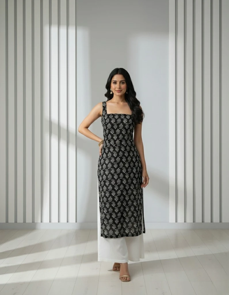 Women's Cotton Printed Kurti