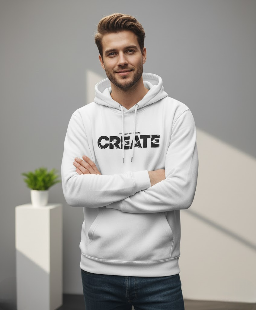 Create Minimalist Hoodie