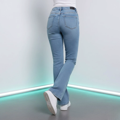 Women Ankle Length Bell-Bottom Jeans