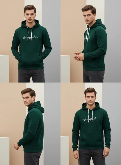Men Cotton Hooded Neck