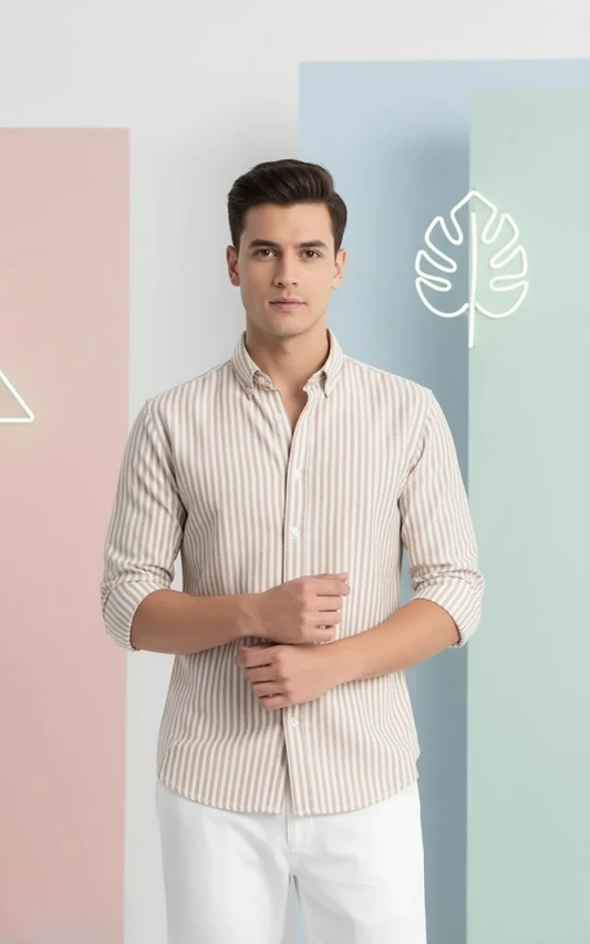 Mens Strip Shirt
