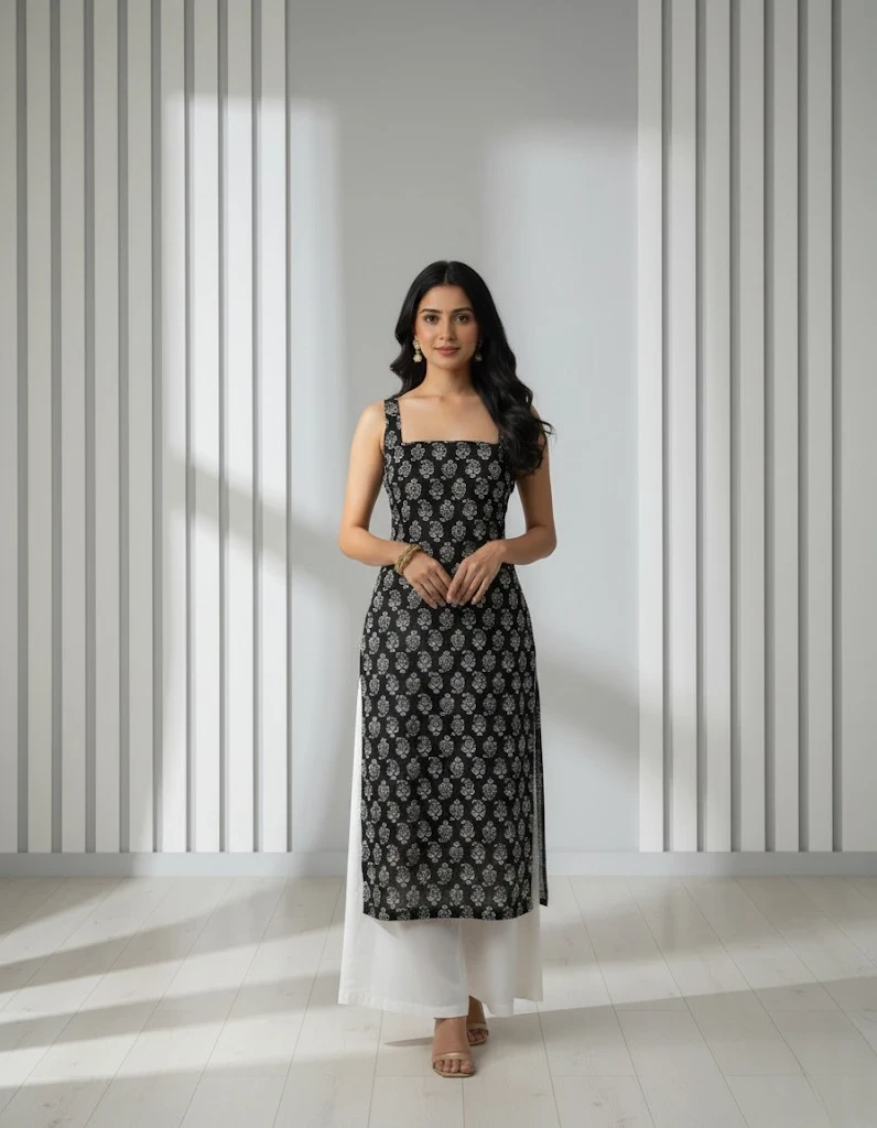 Women's Cotton Printed Kurti