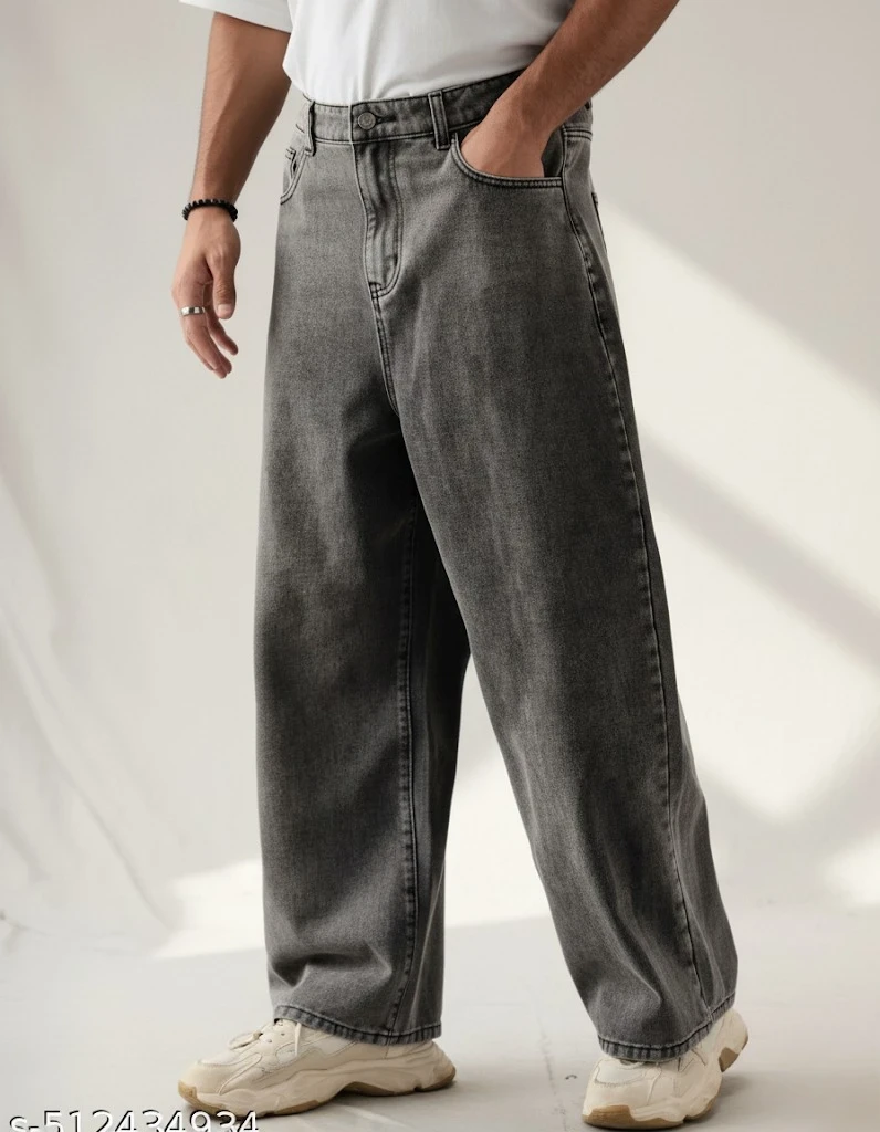 Grey Baggy jeans