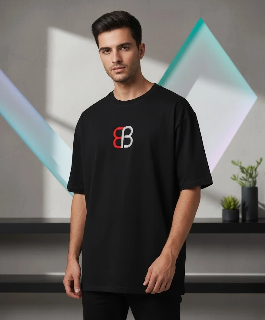 Printed Oversized Tee