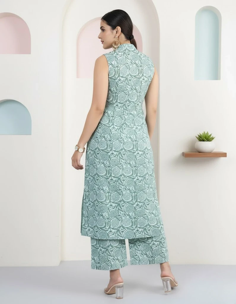 Mandarin Blossom Cord Set