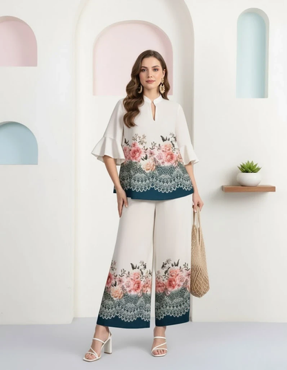 Petal Cascade Co-ord
