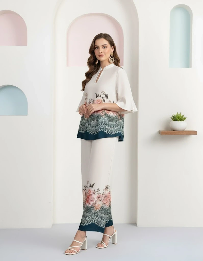 Petal Cascade Co-ord