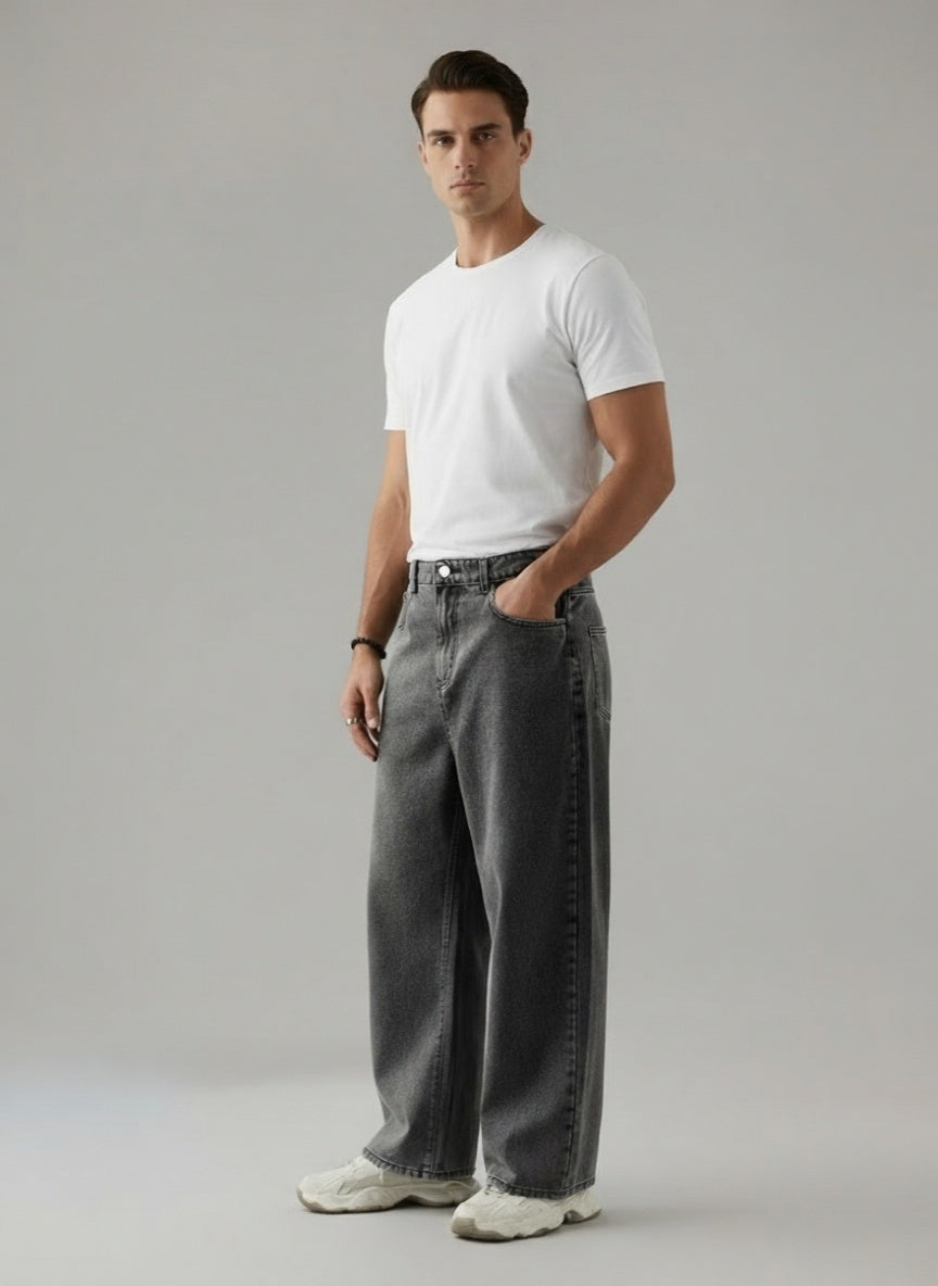 Grey Baggy jeans