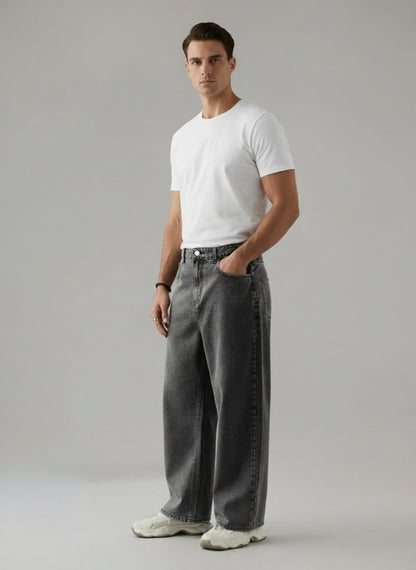 Grey Baggy jeans