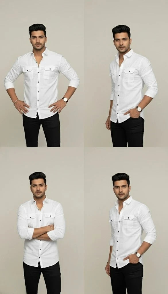 Double Pocket Shirt for Men