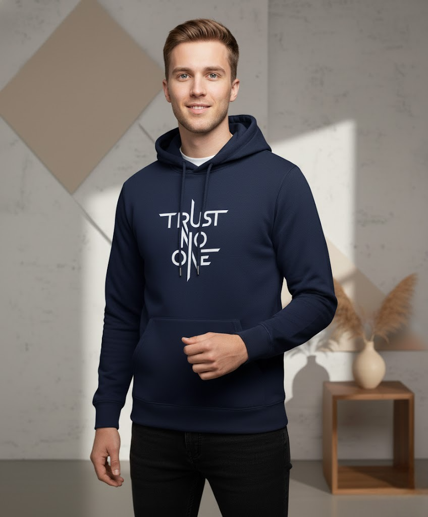Trust No One Statement Hoodie