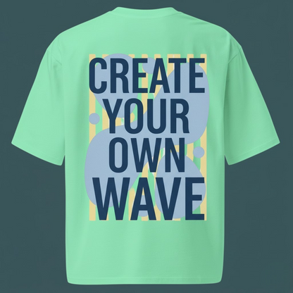 Create Your Own Wave Oversized T-shirt